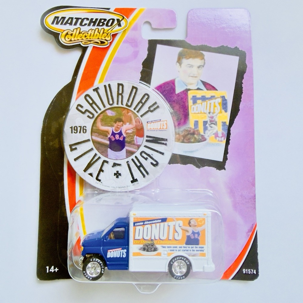 Matchbox SNL 1976 Ford Donuts Truck 1:64 Diecast Collectible 91574 Vintage 2002